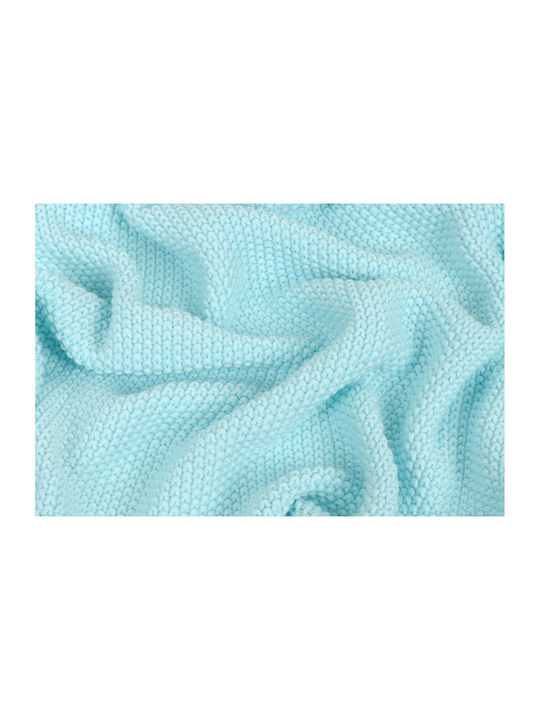 Matex Blanket Nursery Swaddling Blankets Cotton Light Blue 100x80cm
