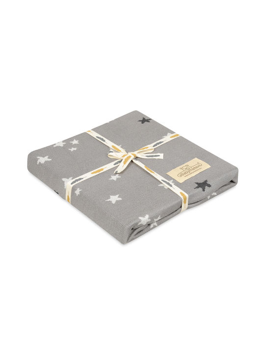 Matex Blanket Nursery Swaddling Blankets Bamboo Gray 100x80cm
