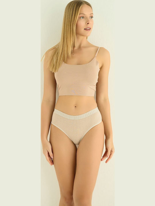BELLA Femeie Slip Bej