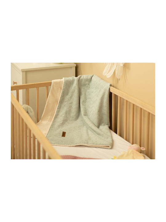 Sensillo Blanket Nursery Swaddling Blankets Green 80x100cm