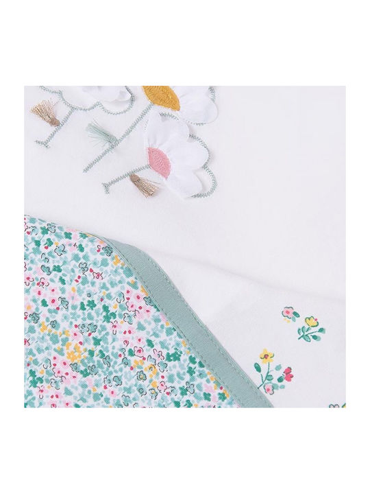 Mayoral Blanket Nursery Swaddling Blankets Petrol Blue 70x90cm