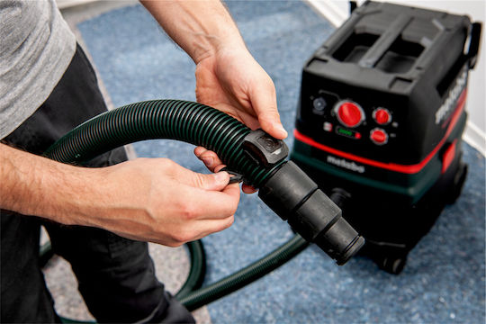Metabo Asr 3618 Bl 25 M Sc Rechargeable Wet-Dry Vacuum with Plastic Container 25lt