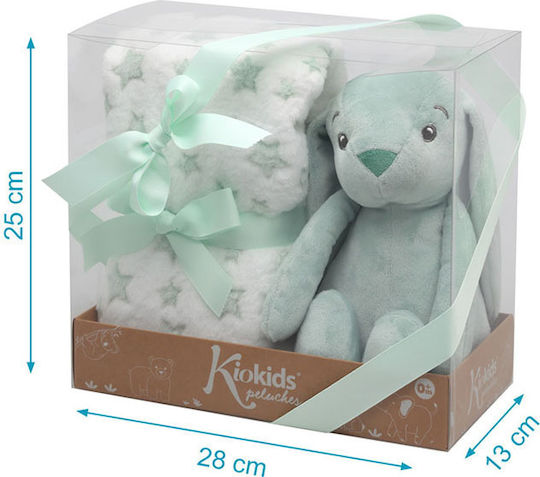 Kiokids Nursery Swaddling Blanket with Animal 100x100cm
