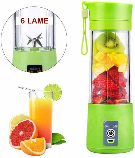 Blender Cu Cană Din Plastic 400 Ml Verde