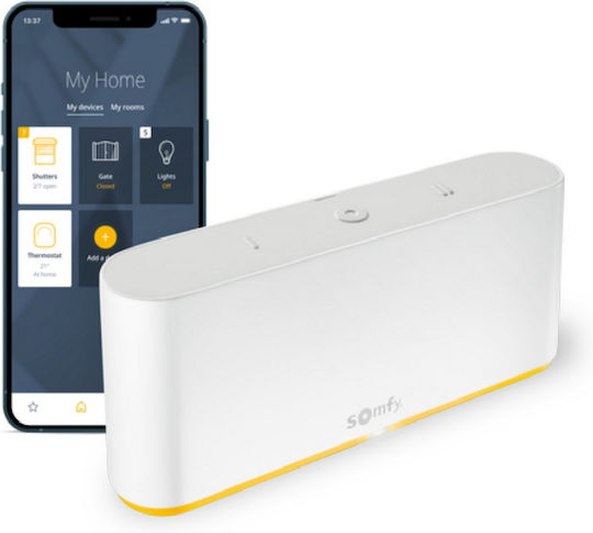 Somfy Smart Hub Wi-Fi / Zigbee / RF Συμβατό με Google Home, Apple HomeKit, Alexa & IFTTT