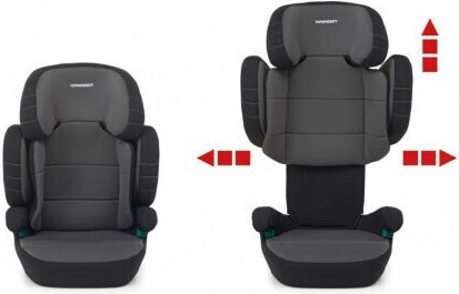 Foppapedretti Open Καθισματάκι Αυτοκινήτου High-back Booster i-Size με Isofix Γκρι 15-36 kg