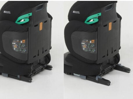 Foppapedretti Open Καθισματάκι Αυτοκινήτου High-back Booster i-Size με Isofix Γκρι 15-36 kg