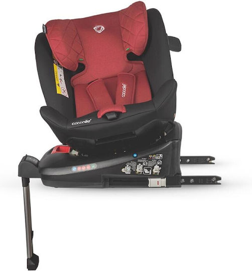 Coccolle Vigo Baby Car Seat i-Size with Isofix Poppy Red 0-36 kg