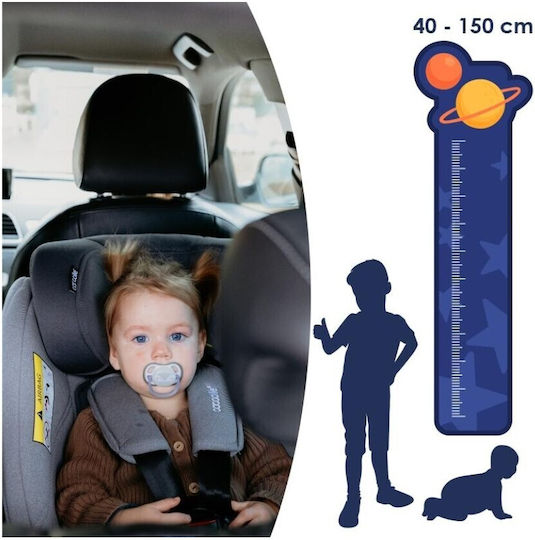 Coccolle Sidra Καθισματάκι Αυτοκινήτου i-Size με Isofix Diamond Black 0-36 kg