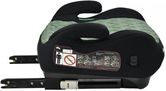 Bebe Stars Καθισματάκι Αυτοκινήτου Booster i-Size με Isofix Olive