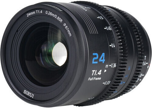 Sirui Full Frame Φωτογραφικός Φακός Vision Prime 1 Series T1.4 Σταθερός για Sony E Mount Μαύρος