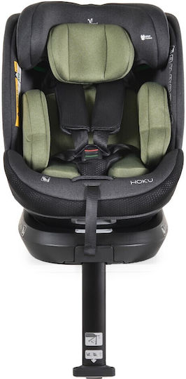 Cangaroo Hoku Scaun Auto pentru Copii i-Size cu Isofix Olive Green 0-36 kg