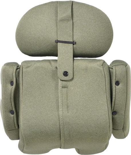 Cangaroo Hoku Scaun Auto pentru Copii i-Size cu Isofix Olive Green 0-36 kg