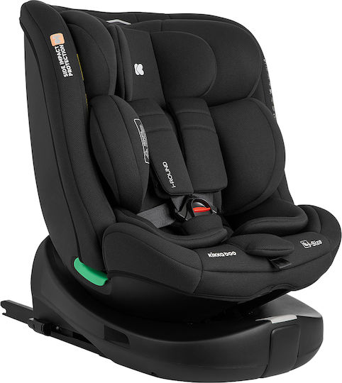 Kikka Boo i-Round Καθισματάκι Αυτοκινήτου i-Size με Isofix Black