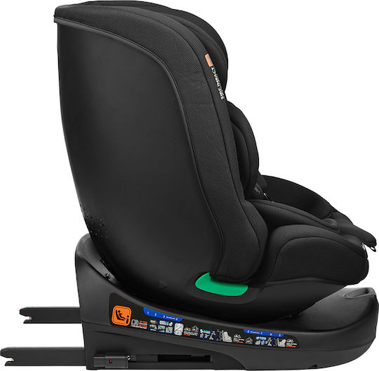 Kikka Boo i-Round Καθισματάκι Αυτοκινήτου i-Size με Isofix Black