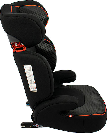 Just Baby Maxi Fix 2 Детско Столче за Кола High-back Booster с Isofix Черно 15-36 кг