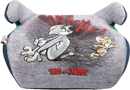 Kids Licensing Warner Bros Tom & Jerry Καθισματάκι Αυτοκινήτου Booster i-Size Γκρι