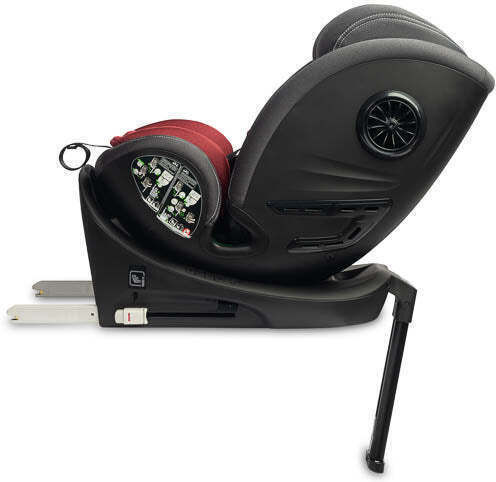 Caretero Fortis Baby Car Seat i-Size with Isofix Burgundy 15-36 kg