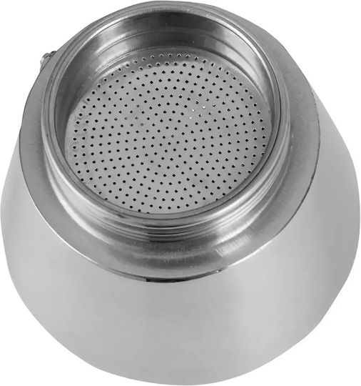 Ertone Electric Stovetop Espresso Pot 9 Cups Inox Argintiu