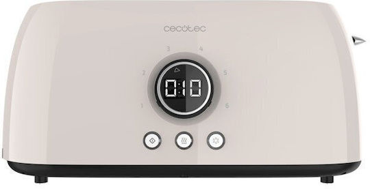 Cecotec Extra Double Prăjitor de pâine 2 sloturi 1500W Bej