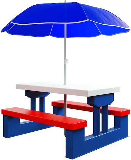 Set Masă cu Scaune pentru Copii Multicolor Deuba