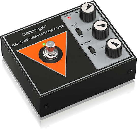 Behringer Bass Brassmaster Fuzz 27001081 Педал Ефект Fuzz Електрическа китара и Електрически бас