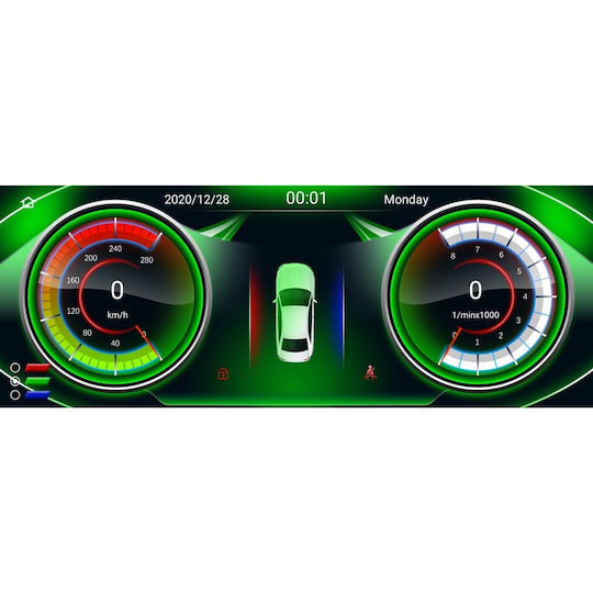 Digital IQ Ηχοσύστημα Αυτοκινήτου για BMW E60 2003-2008 (Bluetooth/USB/WiFi/GPS/Apple-Carplay/Android-Auto) με Οθόνη Αφής 12.3"