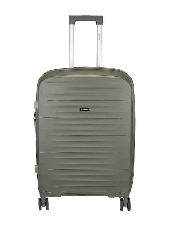 RCM Среден Куфар Olive с 4 колела Височина 65см. 178-24-Olive