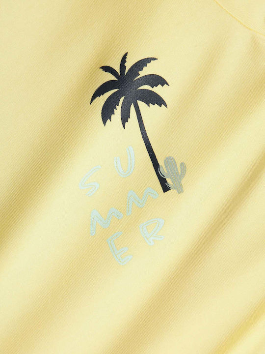 Kids Top Short-sleeved Yellow