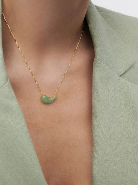 P D Paola Necklace Made Of Gold Plated Silver