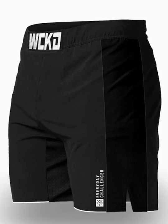 Wicked1 WK-FMS-TC-BK Σορτσάκι MMA Μαύρο