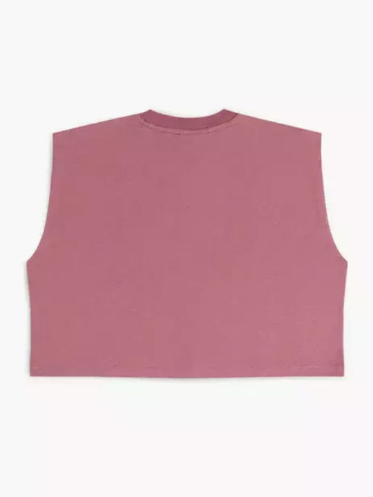 Women's Crop Top Cotton Deco Rose