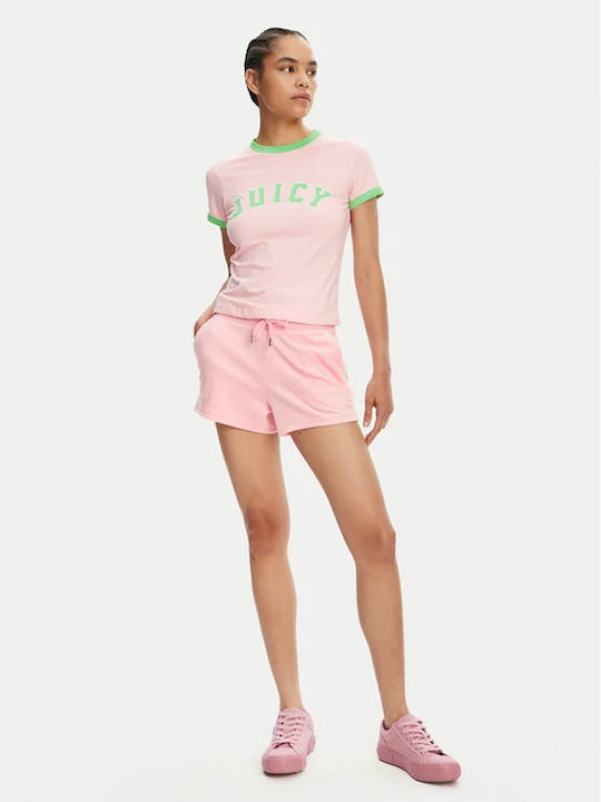 Juicy Couture Women's Athletic T-shirt Fuchsia JCWCT125320-105