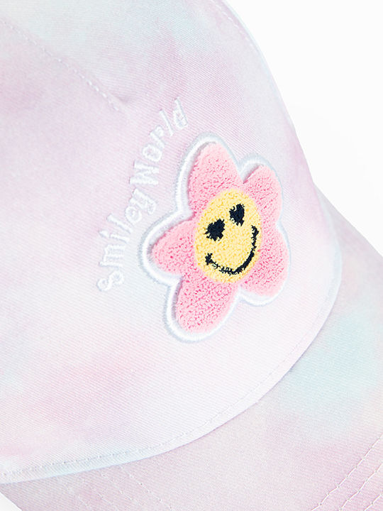 Cool Club Детска Шапка С Козирка Smiley World Розова
