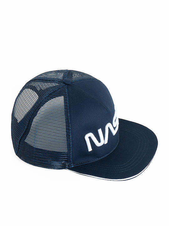 Cool Club Kids' Hat Jockey Fabric Nasa Blue