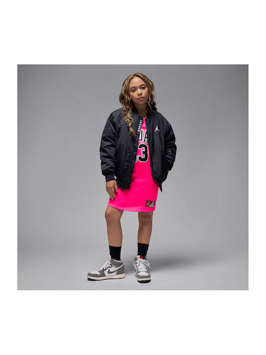 Children's Dress Sleeveless Fuchsia