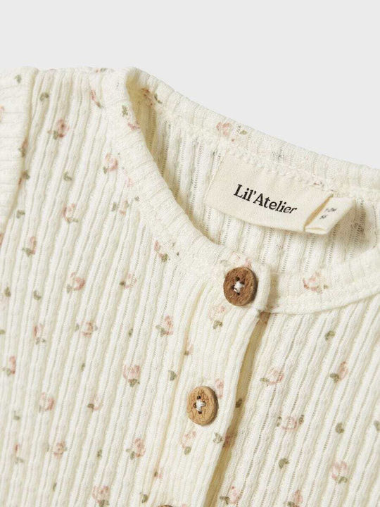 Lil' Atelier Baby-Strampler Coconut Milk