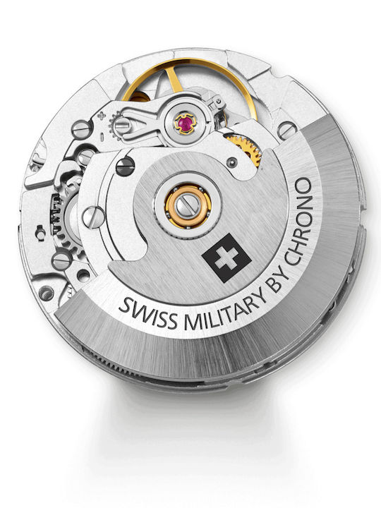 Swiss Military by Chrono Uhr Automatik mit Metallarmband Swiss Military by Chrono Uhr Automatik mit Metallarmband