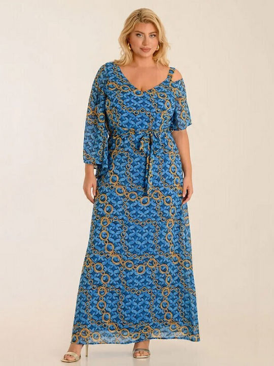 Sommer Maxi Damenkleid für Hochzeit - Taufe