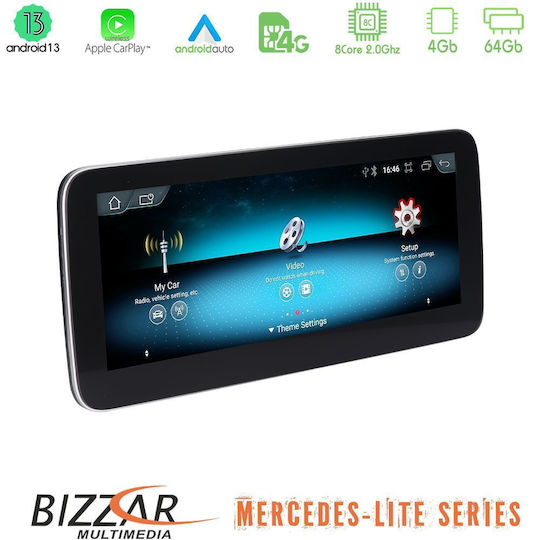 Bizzar Car Audio System for Mercedes-Benz B Class 2015-2018 (Bluetooth/USB/AUX/WiFi/GPS/Apple-Carplay/Android-Auto/CD) with Touch Screen 2"