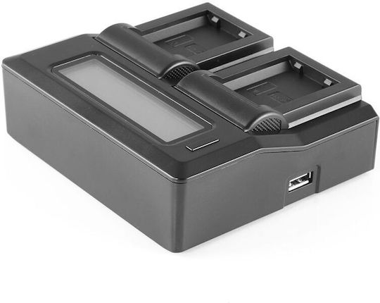 Double Battery Charger Compatible with Sony NP-F550 F750 F970