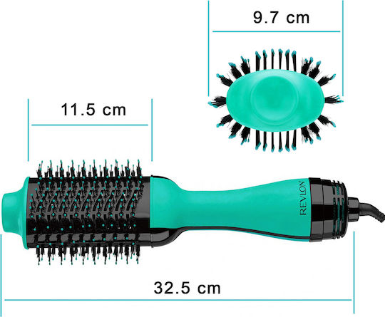 Revlon One-step Ceramic Electric Brush with Air for Straightening and Curls 800W