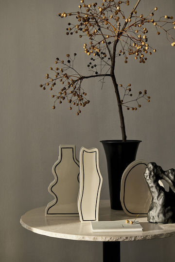 Ferm Decorative Vase Paste Black