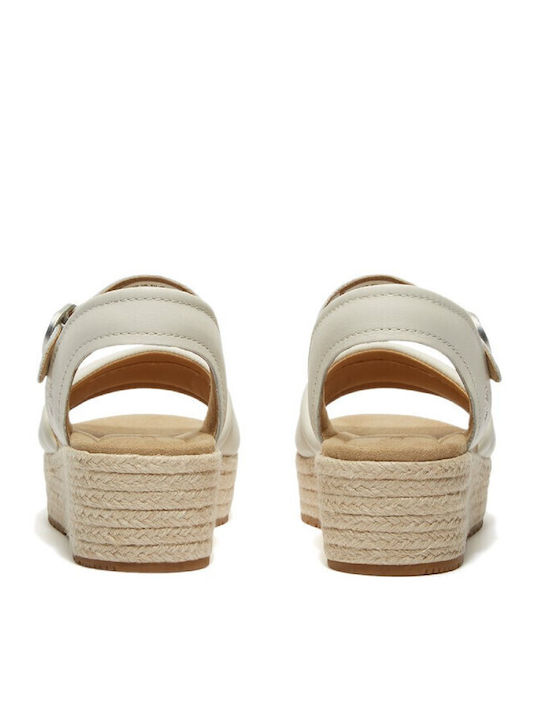 Santorini Sun Damenplattformen Beige