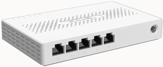 Tenda SM105 Unmanaged L2 PoE+ Switch με 5 Θύρες Gigabit (1Gbps) Ethernet