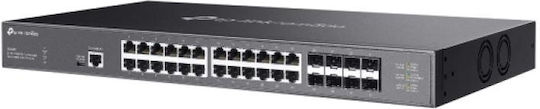 TP-LINK Omada SX3832 v1 Managed L2 Switch με 24 Θύρες Ethernet και 8 SFP Θύρες