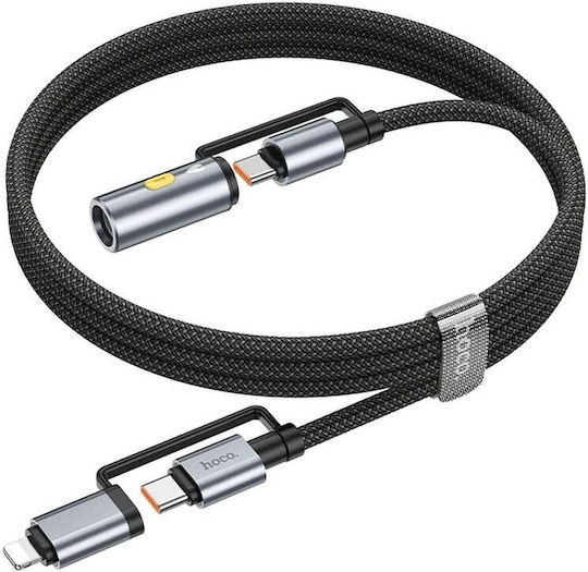 Hoco USB-C to Lightning Cable 60W Γκρι 1.2m (300492)