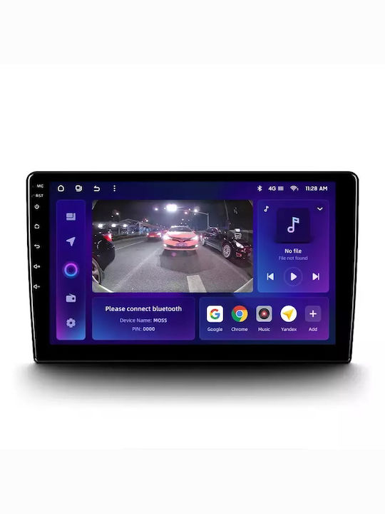 Moss Sistem Audio Auto pentru Renault Latitudine BMW M2 Skoda Rapid 2010-2015 (Bluetooth/USB/WiFi/GPS/Apple-Carplay/Android-Auto) cu Ecran Tactil 10"