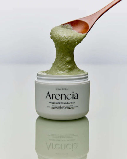 Arencia Fresh Green Rice Mochi Cleansing Face for Acne-Prone Skin 120gr