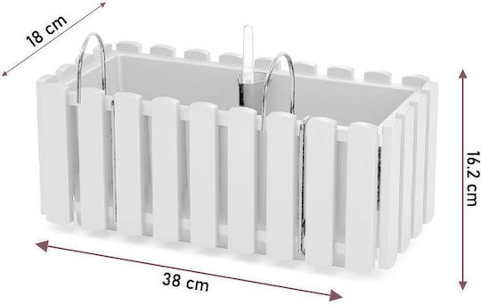 Set 2 Ghivece Decorative Suport Metalic Sistem de Irigare Antracit 38x18x16.2 Cm Boardee Fencycase W Set 2 Ghivece Decorative Suport Metalic Sistem de Irigare Antracit 38x18x16.2 Cm Boardee Fencycase W